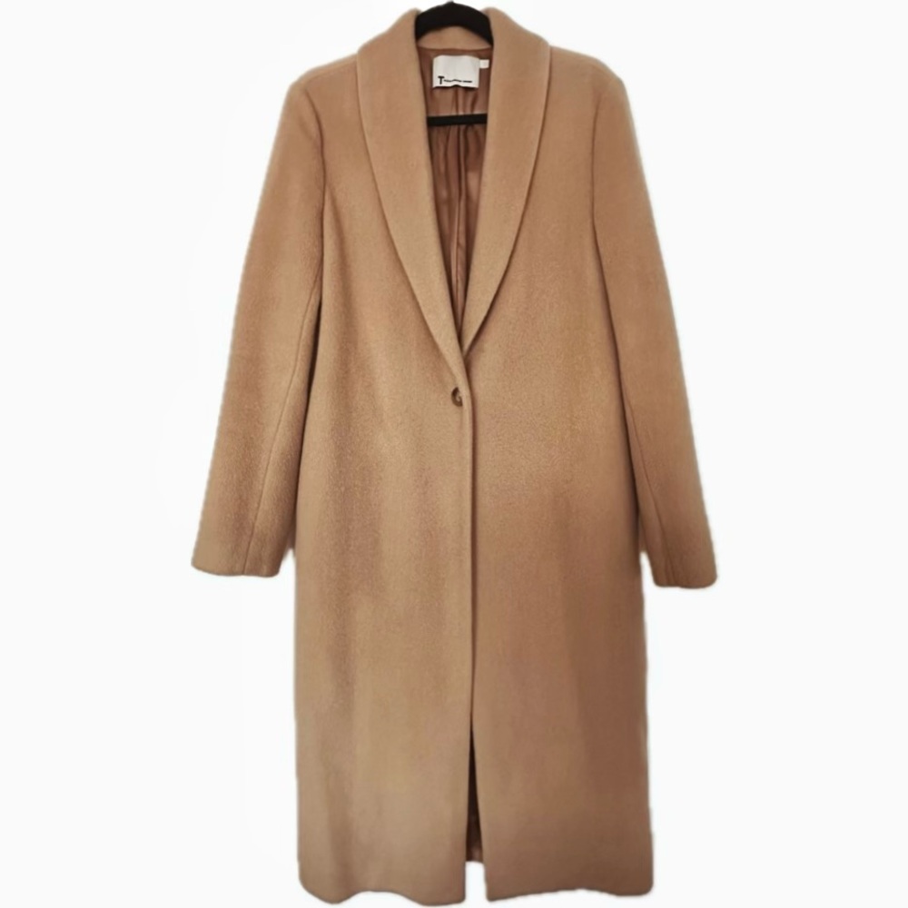 ALEXANDER WANG WOOL CAMEL COAT